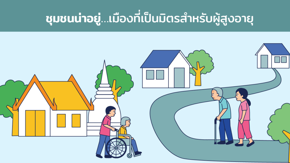 ชุมชนน่าอยู่…เมืองที่เป็นมิตรสำหรับผู้สูงอายุ